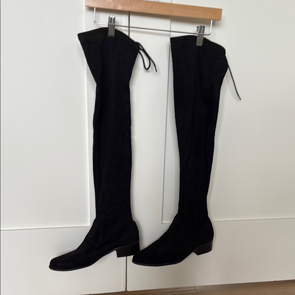 Black Over-the-Knee Women's Boots